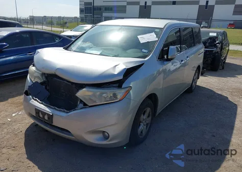 2014 Nissan Quest Sv from USA, damaged, VIN JN8AE2KP5E9102039